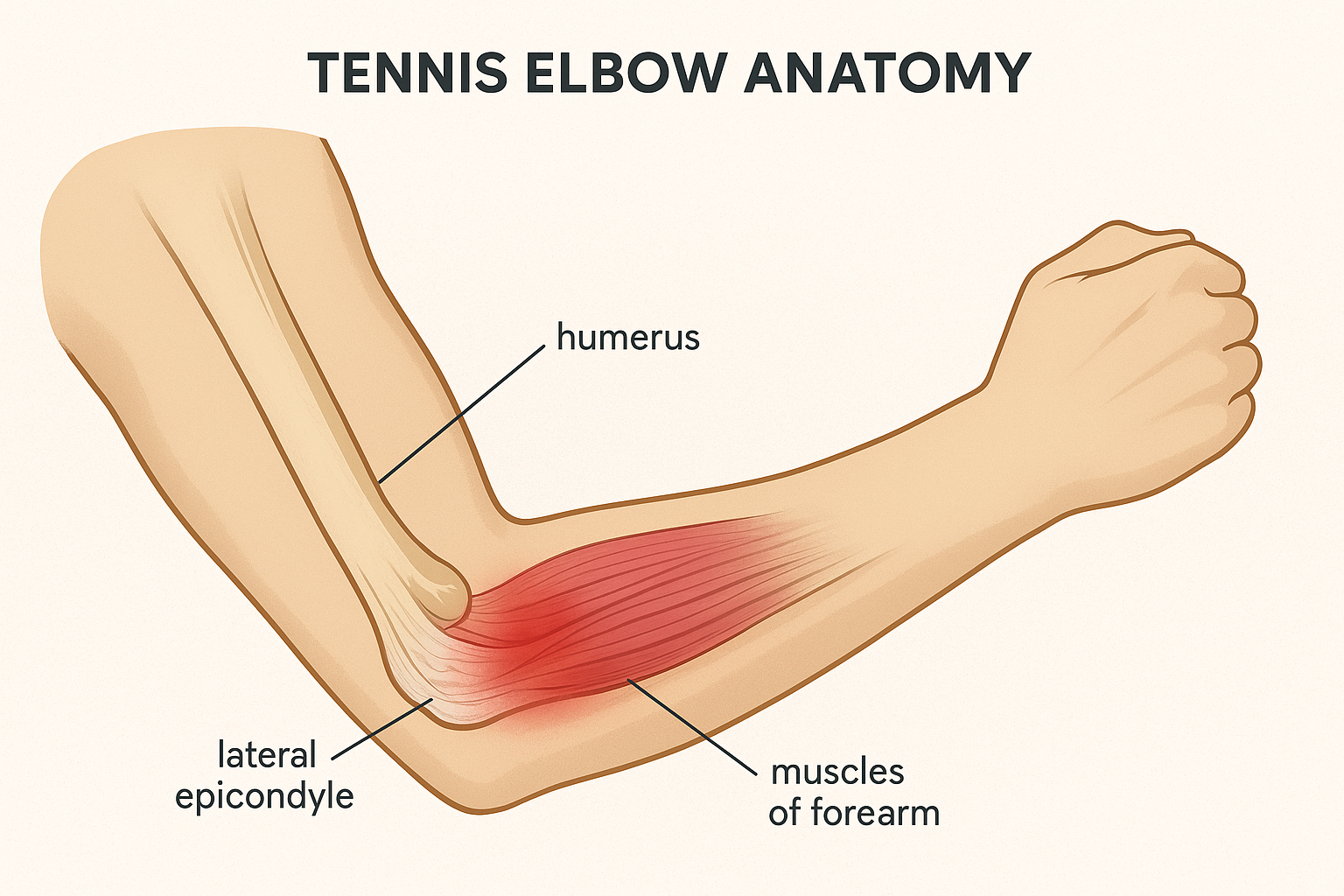 Tennis Elbow Anatomy