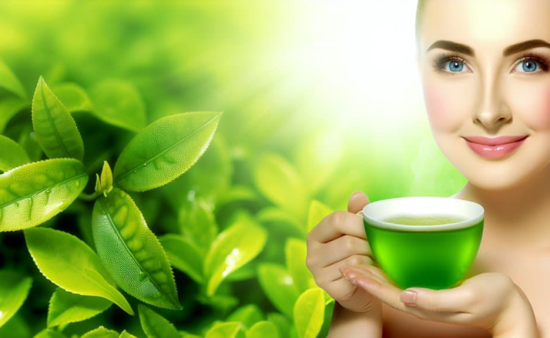 Benefits of Green Tea for Skin Health and Aging